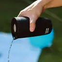 Bottle Bottle Thermal Mug 500 ml To Go - Premium Insulated Stainless Steel Mug, Leak-Proof, BPA-Free, Quick Press Closure, Double Walled, Keeps Drinks Hot & Cold for a Long Time (black) image 5