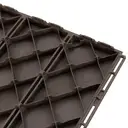 Outsunny Caillebotis - Dalles terrasse - Lot de 9 - emboîtables, Installation très Simple - Petits Carreaux Composite Plastique Imitation Bois Chocolat image 7
