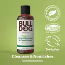BULLDOG Skincare Original Beard Shampoo & Conditioner 200ml image 3