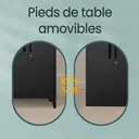 Ochama x SONGMICS Armoire à outils métallique avec portes verrouillables et étagères, organisateur de garage pour bureau ou maison, noir image 7