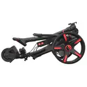 Ben Sayers Electric Golf Trolley Folding 18 Hole Battery Black/Red image 3
