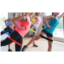 5PK Mini Loop Resistance Band 5cm Wide*circumference 60cm   Resistance Bands for Working Out， Elastic Exercise Loop Bands for Physical Therapy， Yoga， Pilates， and Home Workouts， Strength Bands for Booty and Legs image 1