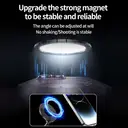 ATSHARK K007 Vacuum Magnetic Phone Holder, MagSafe Compatible Mobile Phone Mount with Strong Suction & Adjustable Angles, Foldable Magnetic Phone Stand for Car, Desk, Kitchen & Filming image 3