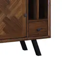 Sideboard Nevada Parquet Walnut/Black Small image 3