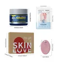 QUIYUM Kit de soins des pieds - Crèmes à l’urée 2 x 100 g, masques pour les pieds 5 x 35 g, pierre à limer image 1