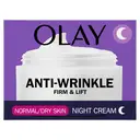 OLAY Anti-Wrinkle Firm & Lift Night Cream, For Fine Lines & Wrinkles, 50ml image 1