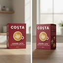 Costa Nescafe Dolce Gusto Compatible One Pod Caramel Latte 10X16g image 4