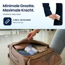 [Summer Deals - Gratis Volgende Dag Levering] BAIR CARE V6 Draagbare Pocket Waterflosser met Innovatieve Magnetische Tank, Druksproeimodus, 30 Dagen Batterijduur, USB Oplaadbaar, IPX7 Waterdicht, Ideaal voor Reizen, Thuis & Dagelijkse Mondverzorging image 2