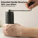 STARESSO Manual Coffee Grinder Capacity 20g with CNC Stainless Steel Tapered Burr - Internal Adjustable Setting, Double Bearing Positioning, French Press Coffee for Hand Grinder Gift, D6 PLUS image 6