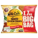 McCain Straight Cut Naked Oven Chips 1.7kg image 1
