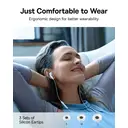 Baseus Encok CZ18 Wired Earphones Moon White image 6