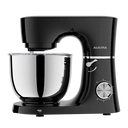 AUCMA staande mixer, 6 liter, 6 snelheidsstanden, kantelbare kop, 3-in-1 staande mixer met mengkom, deeghaak, garde en menghaak, mixer voor bakken, taart, brood, pizza, gebak, pasta en de meeste huishoudelijke koks, 450 W DC-motor van zuiver koper (6 liter, zwart) image 1