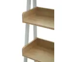 Interiors by Premier Bookcase Bradury 5 Shelves Oak/White image 1