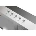 CDA ECH73SS 70cm Chimney Cooker Hood - Stainless Steel - D Rated image 1