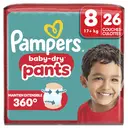 Pampers Baby-Dry Pants, Taille 8, 26 couches-culottes image 0