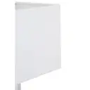 Interiors by Premier Table Lamp Helma Glass Base Clear/White H:40cm image 2