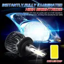 ENdureLite H7 H4 H11 H1 9005 9006 LED Headlight Bulbs, 6000K Pure White, Plug & Play, Efficent Cooling System,13000LM Brighter Lights Headlight, Pack of 2 image 3