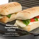 Tower T27020 3-in-1 Deep Fill Sandwich Maker with Interchangeable Waffle Plates, Stainless Steel image 4