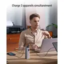 CUKTECH 15 SE PB200 Batterie externe 20 000 mAh, 65 W, USB-C à 3 ports pour ordinateur portable - Gris image 2