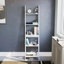 Vida Designs Bookcase Bristol Ladder 5 Shelves White image 3