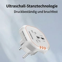 Ochama EU-Standard-Universal-Reiseadapter - Reisesteckeradapter - für mehrere Länder geeignet - USA Europa Australien Vereinigtes Königreich China Deutschland image 5