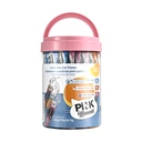 Pink Soft Cat Treats – Mixed Flavors (Tuna， Chicken， Salmon & Chicken)， 50 Sticks × 15g – Zero Additives， Grain-Free & Gel-Free – Hairball Control & Digestive Support – Trusted Canadian Pet Brand image 0