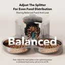 PETLIBRO Granary Automatic Dual Pet Feeder 5L – Timed Dry Food Feeder, Black image 7