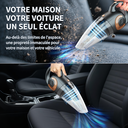 ATSHARK XL-620B Aspirateur à main sans fil rechargeable, autonomie 30 min, faible bruit - 6000 Pa  image 9