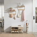 SONGMICSHOME Crochets porte-manteau - Lot de 4 image 2