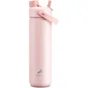 POWCAN by Meoky 26oz Dual-Opening Sports Water Bottle with Carry Handle –Pink image 0