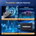 THINKCAR ThinkScan 689 OBD2 Diagnostic Tool Car with 34 Reset Function + Full System Diagnostic, Reader Car for Active Testing/Advanced ECU Coding / BI Directional Control image 6