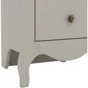 Galano Stella 2 Drawer Bedside Table – Modern Storage Cabinet for Bedroom, Living Room, Hallway or Entryway – Grey image 8