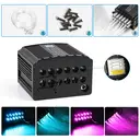 HOCO Kit de conversion de toit intérieur en étoilé, lumières d’ambiance en fibre optique 4 couleurs 32 W + 240 LED RGBW en forme de météores, double mode de contrôle, 1000 LED de décoration de toit, 13,1 pieds image 6