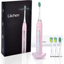 LÄCHEN RM-T8B Brosse à dents électrique sonique avec 4 têtes de brosse - Rose image 0