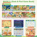 JoyCat Preschool Learning Activities Set (2 Pack) – Seek & Find Game Books and Letters Numbers Handwriting Practice Tracing Workbooks for Toddlers & Kids, Birthday Gifts for Girls and Boys Ages 3-5 image 3