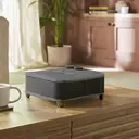 Morphy Richards HeatFlux 2kW Flat Fan Heater – Grey, Adjustable Thermostat, 825101 image 3