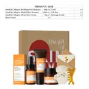 Quiyum Kit de soins visage au collagène d'escargot coréen (5 pièces) - Nettoyant visage 100 g, tonique 100 ml, crème visage 50 g, avec serviette ourson, peigne de massage facial, cadeau Fête des Mères image 3