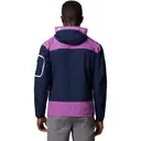 Columbia Challenger Men's Windbreaker Anorak - Navy/Purple image 1