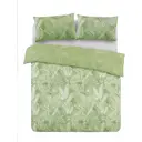 NightComfort Duvet Cover Set Madeira Reversible Green Double image 3
