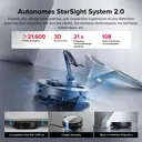roborock Saros Z70 Aspirateur robot avec fonction de lavage, bras OmniGrip, prise en charge par IA, puissance d'aspiration de 22 000 Pa, ultra-fin de 7,98 cm, support FlexiArm, châssis AdaptiLift, lavage et séchage de la serpillière à l'eau chaude (Argent) image 6