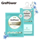 Grepower Linen-Scented Dehumidifying Bags, 10-Pack, Effective Against Moisture & Condensation, Super Absorbent, Fast-Acting, For Closets, Home, Kitchen, Garage, Bedroom, RV, Office, Basement image 1