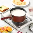 COOKER KING Casserole antiadhésive avec couvercle en verre, sans PFOA, compatible induction image 3