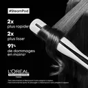 L'Oréal Professionnel Paris Steampod 3.0 - Lisseur et boucleur vapeur 2-en-1, coiffure rapide, technologie vapeur brevetée, tous types de cheveux, blanc image 3