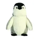 Aurora World Eco Nation Penguin Plush Toy 24cm Grey / White / Black image 3