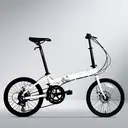 OYAMA-skyline 500-folding bike-white image 2