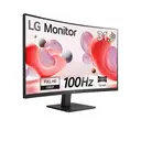 LG Electronics 32MR50C-B 32 inch Widescreen Full HD 1080p Curved Monitor, 100Hz, 5ms GtG, VA Panel, AMD FreeSync, Anti-glare, HDMI, Matte Black image 1