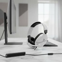 Turtle Beach Recon 70 Casque gaming filaire - PC, PS5, Switch 2 & Xbox Series X|S - Haut-parleurs 40 mm - Micro rabattable - Prise jack 3,5 mm - Blanc image 4