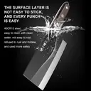 Zhang Xiao Quan Couteau à découper en acier inoxydable avec lame épaissie - 313 mm image 6