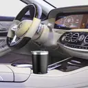 Hared Mug de voyage pour voiture 20 oz - Noir image 6