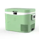 BINGI Compressor Cooler Box 18L Mini Portable Electric Fridge 12/24V DC Electric Freezer Portable Freezer for Car, Truck, Picnic, Camping, and Home Use image 0